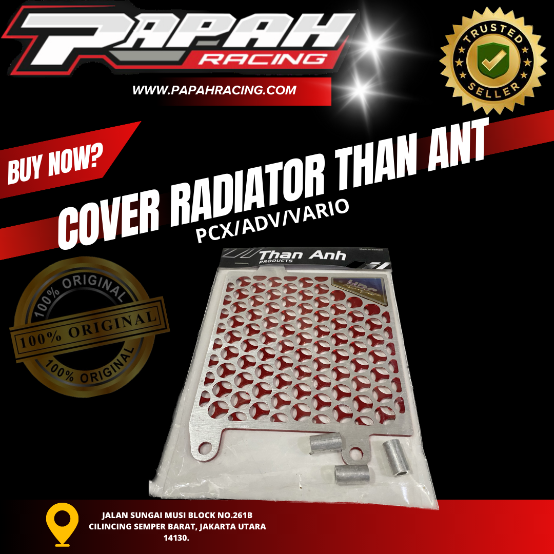 COVER RADIATOR THAN ANT RED PCX/ADV/VARIO